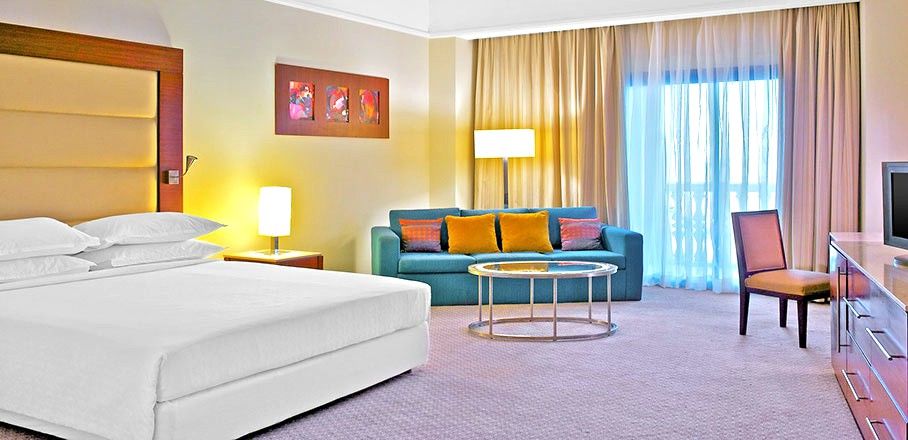 Helnan Dreamland Hotel 6th of October City Exteriör bild A room at the hotel