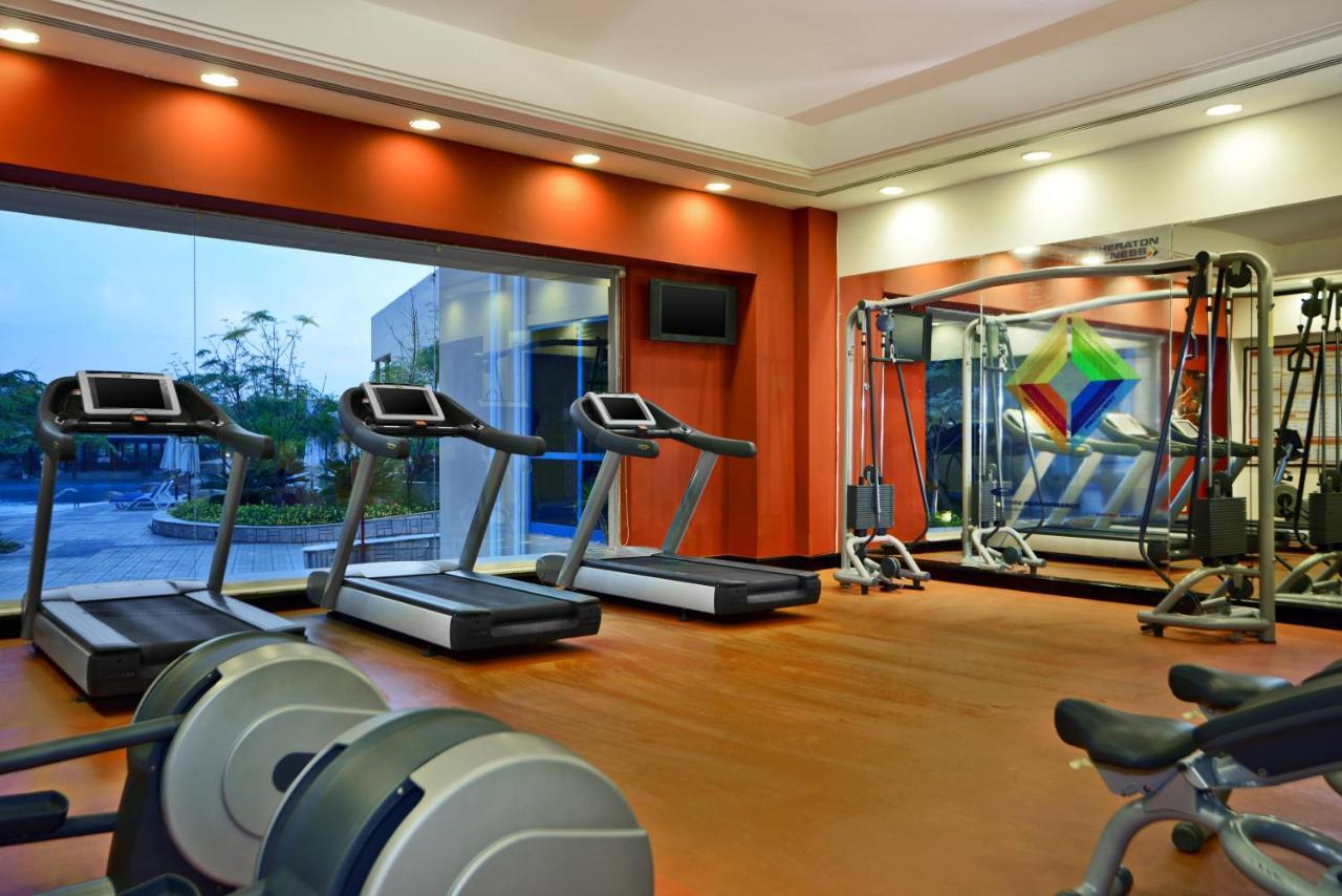 Helnan Dreamland Hotel 6th of October City Exteriör bild A gym at a hotel
